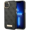 Guess GUHMP14SU4GPRK iPhone 14 / 15 / 136.1" czarny/black hard case 4G Logo Plate MagSafe na NearMe.pl