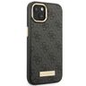 Guess GUHMP14SU4GPRK iPhone 14 / 15 / 136.1" czarny/black hard case 4G Logo Plate MagSafe na NearMe.pl