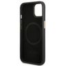 Guess GUHMP14MU4GPRK iPhone 14 Plus / 15 Plus 6.7" czarny/black hard case 4G Logo Plate MagSafe na NearMe.pl