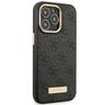 Guess GUHMP14LU4GPRK iPhone 14 Pro6,1" czarny/black hard case 4G Logo Plate MagSafe na NearMe.pl