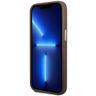 Guess GUHMP14LU4GPRW iPhone 14 Pro 6,1" brązowy/brown hard case 4G Logo Plate MagSafe na NearMe.pl