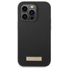 Guess GUHMP14LSBPLK iPhone 14 Pro6,1" czarny/black hard case Silicone Logo Plate MagSafe na NearMe.pl