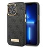 Guess GUHMP13XU4GPRK iPhone 13 Pro Max 6,7" czarny/black hard case 4G Logo Plate MagSafe na NearMe.pl
