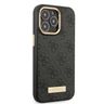 Guess GUHMP13XU4GPRK iPhone 13 Pro Max 6,7" czarny/black hard case 4G Logo Plate MagSafe na NearMe.pl