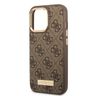 Guess GUHMP13XU4GPRW iPhone 13 Pro Max6,7" brązowy/brown hard case 4G Logo Plate MagSafe na NearMe.pl