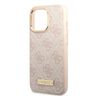 Guess GUHMP13LU4GPRP iPhone 13 Pro / 13 6,1" różowy/pink hard case 4G Logo Plate MagSafe na NearMe.pl
