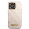 Guess GUHMP13LU4GPRP iPhone 13 Pro / 13 6,1" różowy/pink hard case 4G Logo Plate MagSafe na NearMe.pl