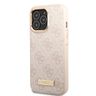 Guess GUHMP13LU4GPRP iPhone 13 Pro / 13 6,1" różowy/pink hard case 4G Logo Plate MagSafe na NearMe.pl