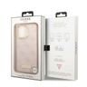 Guess GUHMP13LU4GPRP iPhone 13 Pro / 13 6,1" różowy/pink hard case 4G Logo Plate MagSafe na NearMe.pl