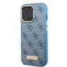 Guess GUHMP13XU4GPRB iPhone 13 Pro Max6,7" niebieski/blue hard case 4G Logo Plate MagSafe na NearMe.pl