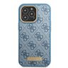 Guess GUHMP13XU4GPRB iPhone 13 Pro Max6,7" niebieski/blue hard case 4G Logo Plate MagSafe na NearMe.pl