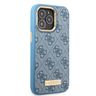 Guess GUHMP13XU4GPRB iPhone 13 Pro Max6,7" niebieski/blue hard case 4G Logo Plate MagSafe na NearMe.pl