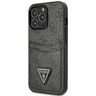 Guess GUHCP13XP4TPK iPhone 13 Pro Max6,7" czarny/black hardcase 4G Triangle Logo Cardslot na NearMe.pl