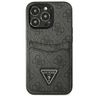 Guess GUHCP13XP4TPK iPhone 13 Pro Max6,7" czarny/black hardcase 4G Triangle Logo Cardslot na NearMe.pl