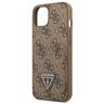 Guess GUHCP13MP4TPW iPhone 13 / 14 / 15 6.1" brązowy/brown hardcase 4G Triangle Logo Cardslot na NearMe.pl