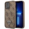 Guess GUHCP13LP4TPW iPhone 13 Pro / 13 6,1" brązowy/brown hardcase 4G Triangle Logo Cardslot na NearMe.pl