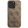 Guess GUHCP13LP4TPW iPhone 13 Pro / 13 6,1" brązowy/brown hardcase 4G Triangle Logo Cardslot na NearMe.pl