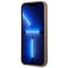 Guess GUHCP13LP4TPW iPhone 13 Pro / 13 6,1" brązowy/brown hardcase 4G Triangle Logo Cardslot na NearMe.pl