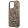 Guess GUHCP13LP4TPW iPhone 13 Pro / 13 6,1" brązowy/brown hardcase 4G Triangle Logo Cardslot na NearMe.pl