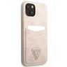 Guess GUHCP13MP4TPP iPhone 13 / 14 / 15 6.1" różowy/pink hardcase 4G Triangle Logo Cardslot na NearMe.pl