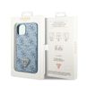 Guess GUHCP13SP4TPB iPhone 13 mini 5,4"niebieski/blue hardcase 4G Triangle Logo Cardslot na NearMe.pl