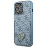Guess GUHCP13LP4TPB iPhone 13 Pro / 13 6,1" niebieski/blue hardcase 4G Triangle Logo Cardslot na NearMe.pl