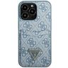 Guess GUHCP13LP4TPB iPhone 13 Pro / 13 6,1" niebieski/blue hardcase 4G Triangle Logo Cardslot na NearMe.pl