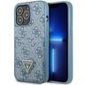 Guess GUHCP13XP4TPB iPhone 13 Pro Max 6,7" niebieski/blue hardcase 4G Triangle Logo Cardslot na NearMe.pl