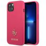 Guess GUHCP13SPS4MF iPhone 13 mini 5,4" różowy/pink hardcase Saffiano 4G Small Metal Logo na NearMe.pl