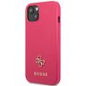 Guess GUHCP13SPS4MF iPhone 13 mini 5,4" różowy/pink hardcase Saffiano 4G Small Metal Logo na NearMe.pl