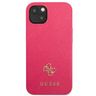 Guess GUHCP13SPS4MF iPhone 13 mini 5,4" różowy/pink hardcase Saffiano 4G Small Metal Logo na NearMe.pl