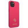 Guess GUHCP13SPS4MF iPhone 13 mini 5,4" różowy/pink hardcase Saffiano 4G Small Metal Logo na NearMe.pl