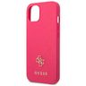 Guess GUHCP13SPS4MF iPhone 13 mini 5,4" różowy/pink hardcase Saffiano 4G Small Metal Logo na NearMe.pl