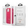 Guess GUHCP13SPS4MF iPhone 13 mini 5,4" różowy/pink hardcase Saffiano 4G Small Metal Logo na NearMe.pl