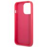Guess GUHCP13LPS4MF iPhone 13 Pro / 13 6,1" różowy/pink hardcase Saffiano 4G Small Metal Logo na NearMe.pl