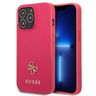 Guess GUHCP13XPS4MF iPhone 13 Pro Max6,7" różowy/pink hardcase Saffiano 4G Small Metal Logo na NearMe.pl