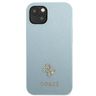 Guess GUHCP13SPS4MB iPhone 13 mini 5,4" niebieski/blue hardcase Saffiano 4G Small Metal Logo na NearMe.pl