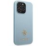 Guess GUHCP13LPS4MB iPhone 13 Pro / 136,1" niebieski/blue hardcase Saffiano 4G Small Metal Logo na NearMe.pl