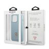 Guess GUHCP13LPS4MB iPhone 13 Pro / 136,1" niebieski/blue hardcase Saffiano 4G Small Metal Logo na NearMe.pl