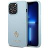 Guess GUHCP13XPS4MB iPhone 13 Pro Max6,7" niebieski/blue hardcase Saffiano 4G Small Metal Logo na NearMe.pl