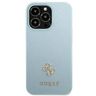 Guess GUHCP13XPS4MB iPhone 13 Pro Max6,7" niebieski/blue hardcase Saffiano 4G Small Metal Logo na NearMe.pl