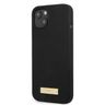 Guess GUHMP13SSPLK iPhone 13 mini 5,4" czarny/black hard case Silicone Logo Plate MagSafe na NearMe.pl