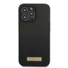Guess GUHMP13LSPLK iPhone 13 Pro / 13 6,1" czarny/black hard case Silicone Logo Plate MagSafe na NearMe.pl