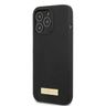 Guess GUHMP13XSPLK iPhone 13 Pro Max 6,7" czarny/black hard case Silicone Logo Plate MagSafe na NearMe.pl