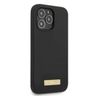 Guess GUHMP13XSPLK iPhone 13 Pro Max 6,7" czarny/black hard case Silicone Logo Plate MagSafe na NearMe.pl