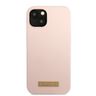 Guess GUHMP13MSBPLP iPhone 13 / 14 / 15 6.1" różowy/pink hard case Silicone Logo Plate MagSafe na NearMe.pl