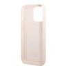 Guess GUHMP13XSPLP iPhone 13 Pro Max 6,7" różowy/pink hard case Silicone Logo Plate MagSafe na NearMe.pl