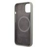 Guess GUHMP13SSPLG iPhone 13 mini 5,4" szary/grey hard case Silicone Logo Plate MagSafe na NearMe.pl