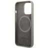 Guess GUHMP13LSPLG iPhone 13 Pro / 13 6,1" szary/grey hard case Silicone Logo Plate MagSafe na NearMe.pl