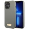 Guess GUHMP13XSPLG iPhone 13 Pro Max 6,7" szary/grey hard case Silicone Logo Plate MagSafe na NearMe.pl